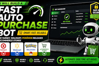 auto purchase bot, auto checkout bot, pokemon bot, target bot, shopping bot