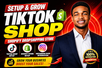 do tik tok shop, instagram shop setup tiktok shop shopify dropshipping store