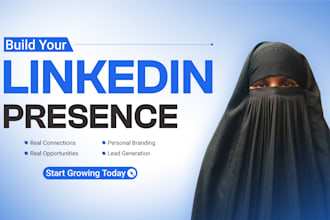 your manager for your profile and marketing on linkedin
