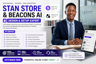 set beacon ai, beacon store, stanstore marketing, gumroad, payhip