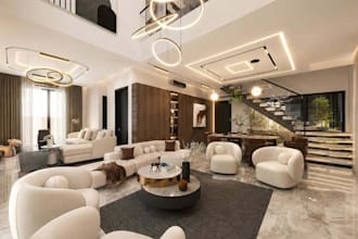 do interior design, 3d rendering, sketchup and exterior design
