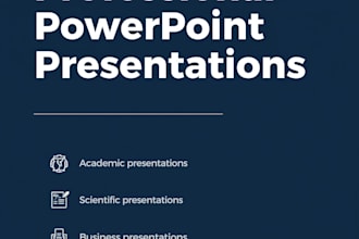 create professional powerpoint presentationes and slides