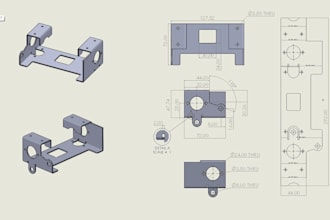 design sheet metal designs and drawings in solidworks