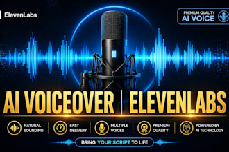 create an elevenlabs ai voiceover for youtube