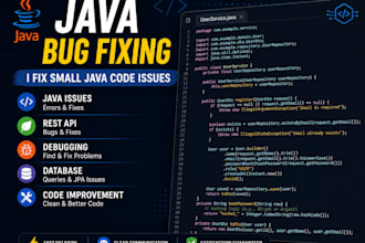 help with java oop tasks and bug fixing