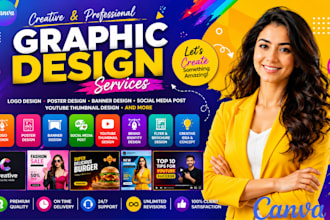 design professional graphic for thambnail, bannar, poster,