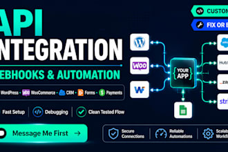 integrate apis webhooks and automation for your website