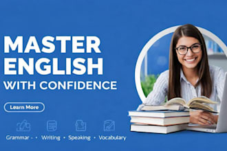 teach english grammar, writing, and communication skills
