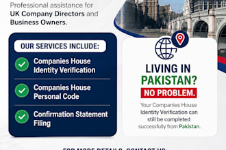 do identity verification for UK companies house