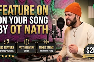 have ot nath feature on your song