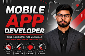 build a custom flutter app for android and ios