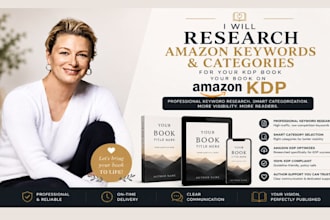 write fiction book keyword and categories research that sells on amazon