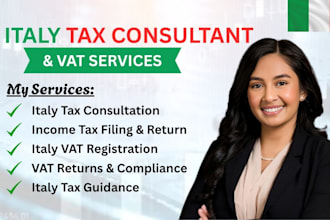 do your italian tax consulting, italian tax advisor partita iva and vat filing