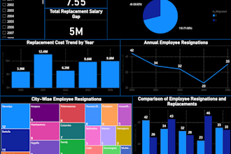 design professional power bi dashboards and excel reports