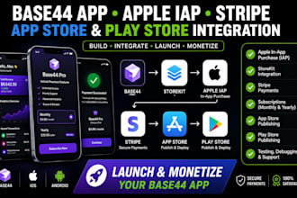 fix base44 app apple in app purchase storekit stripe and app store issues