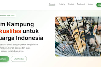 design a landing page in figma