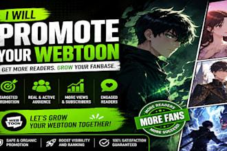 draw custom comic pages, manga or webtoons for you
