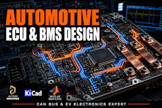 design automotive ecu pcb and ev bms layouts