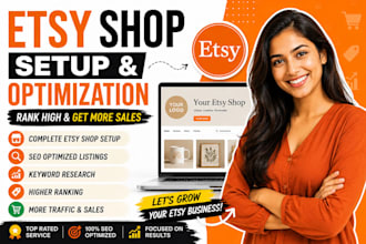 create a profitable etsy shop with SEO optimization