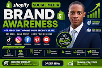 create shopify social media brand awareness campaign