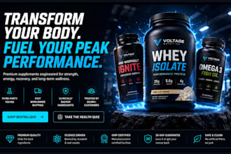 build private label supplement shopify store supplement website supplement store