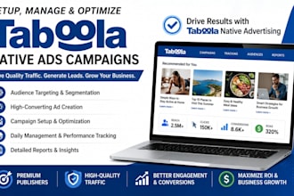promote your website with targeted taboola native ads campaigns