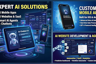 develop custom ai saas platforms and web applications