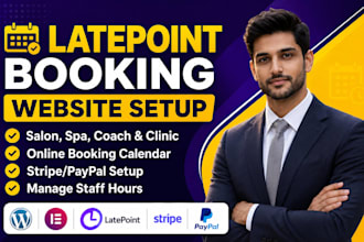setup latepoint booking plugin for salon, beauty spa, coach, clinic website