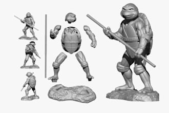 repair stl files figurine fix mesh errors and optimize for 3d printing
