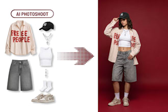 create premium ai fashion photoshoots for clothing brands
