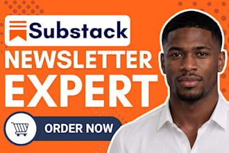 setup substack account manage substack post design substack newsletter organic