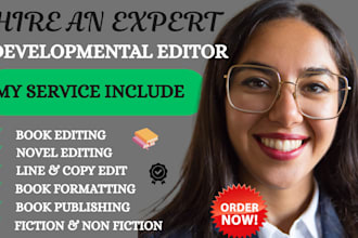 be your developmental editing, proofreading