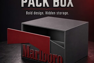 design custom 3d printable packaging and storage boxes