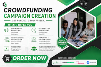 create a professional crowdfunding campaign gofundme