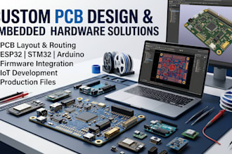 design custom pcb and embedded hardware solutions