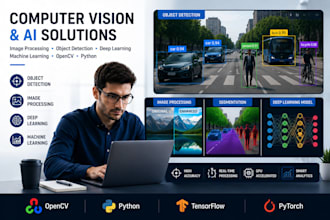 do computer vision, image processing, object detection, deep learning,ml, python