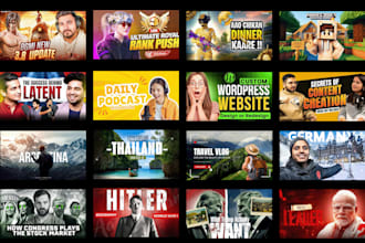 create thumbnail designs for youtube