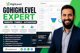 create gohighlevel funnels websites workflows and integrations