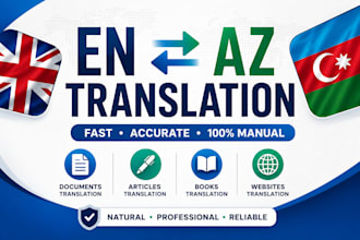 manually translate english and azerbaijani