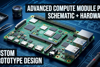 design advanced compute module pcb schematic and hardware prototype