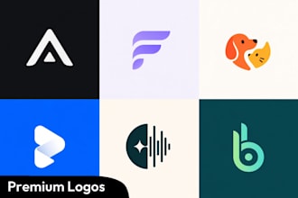 make a modern icon or logo for your brand