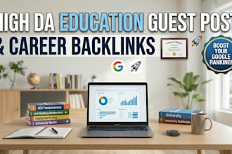 provide academic guest post and career outreach for search visibility