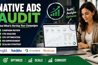 audit and optimize your mgid taboola revcontent native ads campaigns