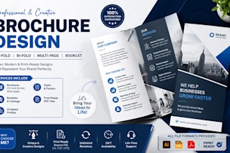 design professional brochure and booklet design