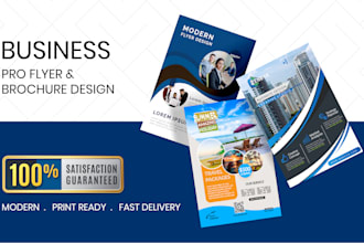 design a creative business flyer