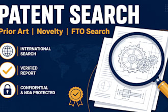 do comprehensive patent and prior art search for your invention