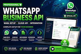 setup whatsapp business API and seamless whatsapp API for business and agency