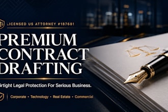 draft a sales, distribution, or reseller agreement as a US attorney