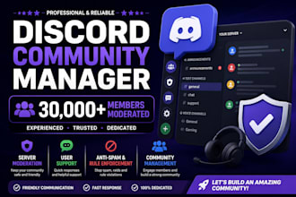 manage and moderate your discord server professionally