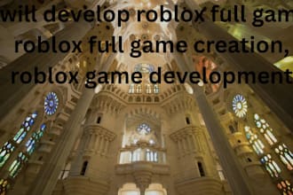 build roblox full game creation